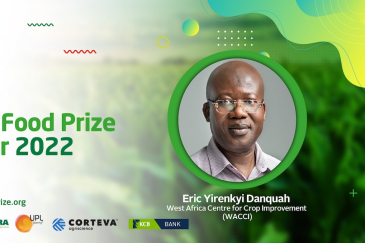 Dr Danquah, Africa Food Prize Winner 2022