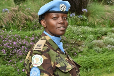 Military Gender Advisor Steplyne Nyaboga