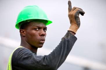 An image of a construction worker