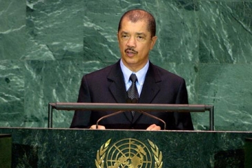 President James Alix Michel of the Seychelles