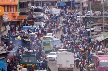 Sehemu ya mji wa Nairobi ambako kutokana na uchafuzi wa hali ya hewa unaosababishwa na Matatu, watu wanaweza kuathiriwa afya zao. Picha: Julius Mwelu/UN-Habitat