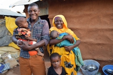 Made in Dadaab: Mihiyo and her family. Photo: Moulid Hujale/IRIN