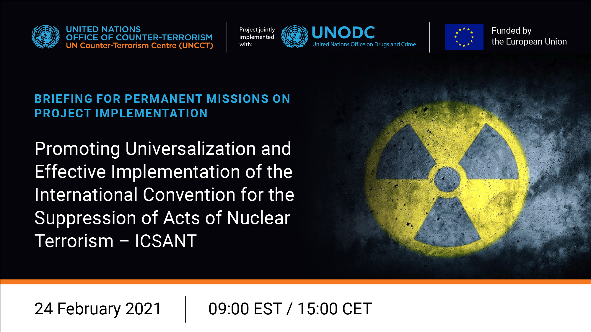 Graphic of Briefing for Permanent Missions on Project Implementation