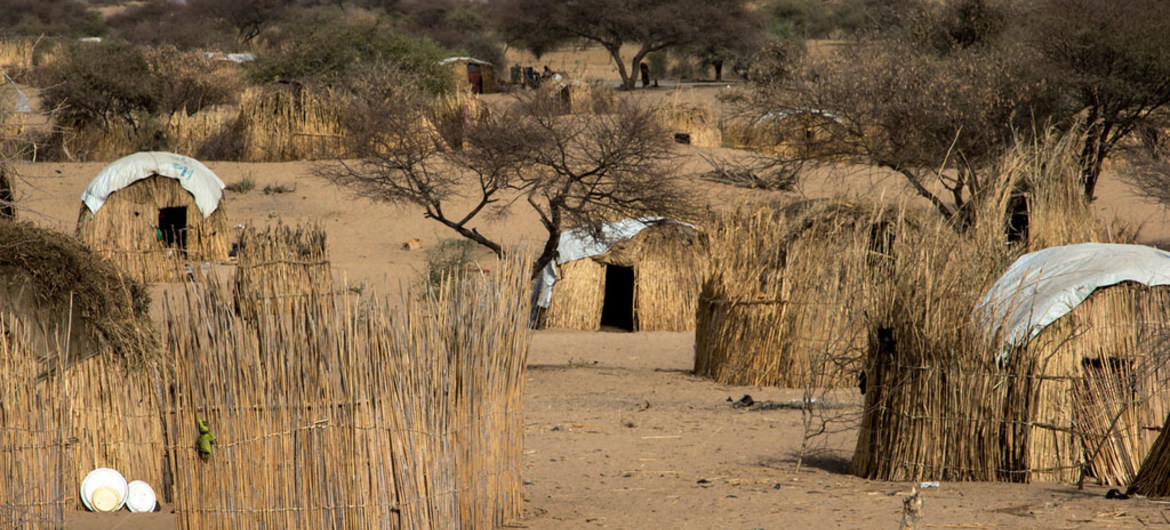 IDP site in Mellia, Chad