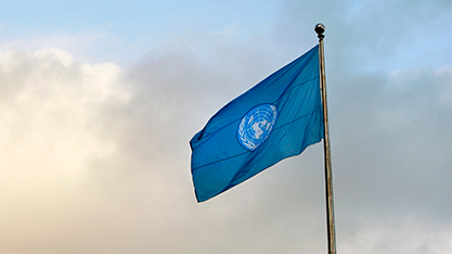 Bandera de la ONU