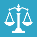 Image of importance of access to justice for victims of terrorism theme icon