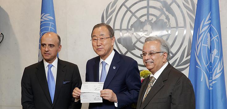 Hand-over Ceremony of Saudi Donation for UN Counter-Terrorism Centre