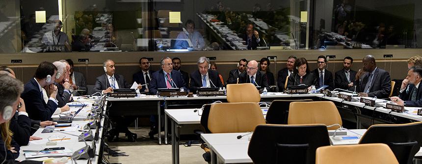 اجتماع المجلس الاستشاري لمركز الأمم المتحدة لمكافحة الإرهاب برئاسة المملكة