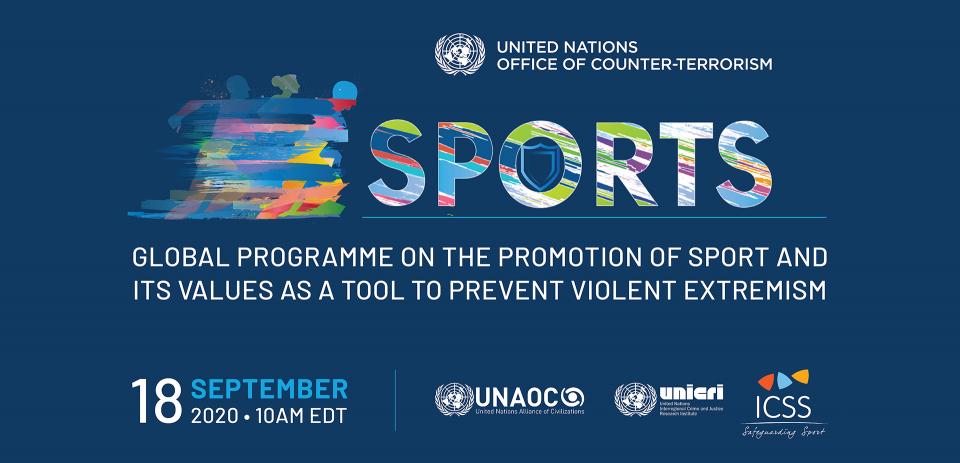 Graphic of the Global Programme on Security of Major Sporting Events