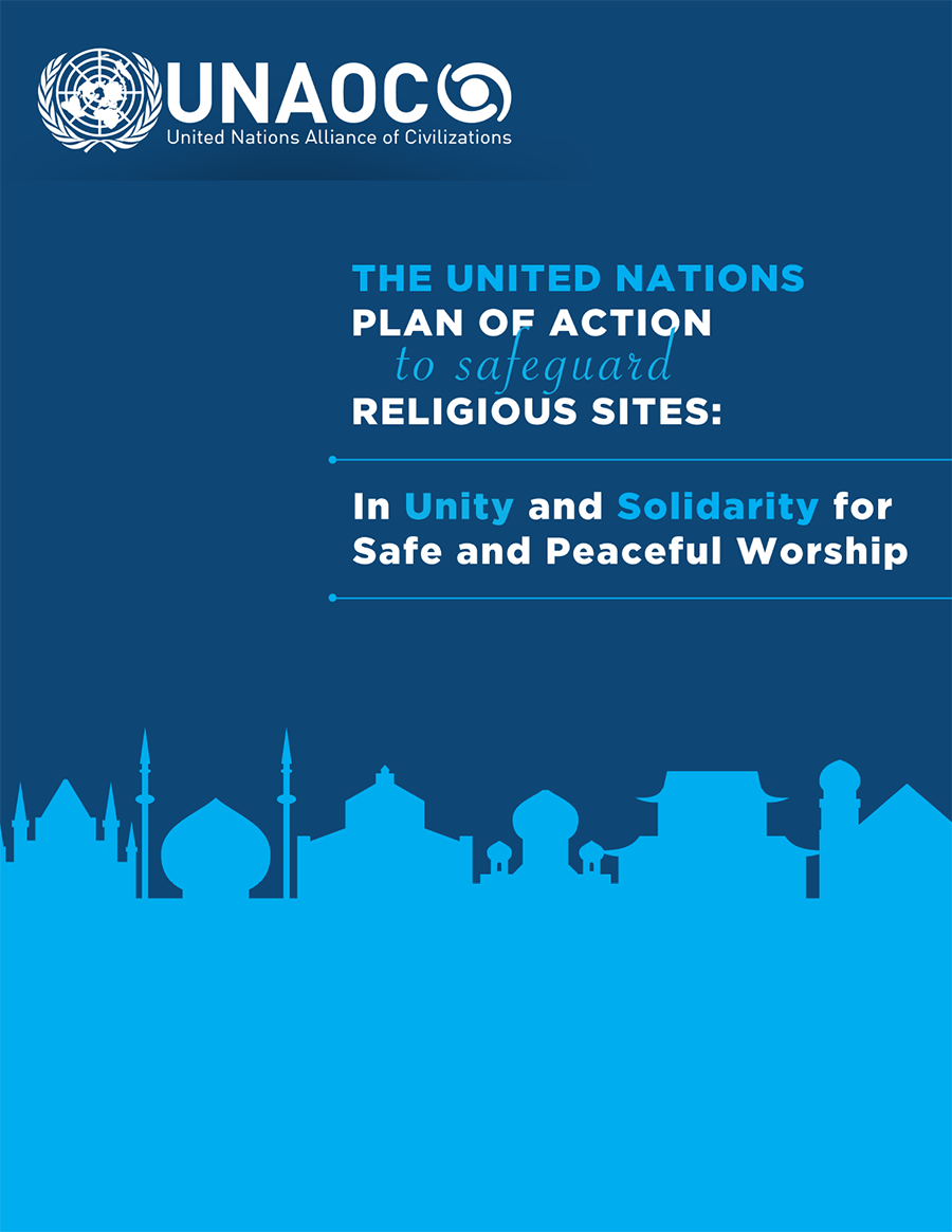 Graphic of the UN Plan of Action to Safeguard Religious Sites
