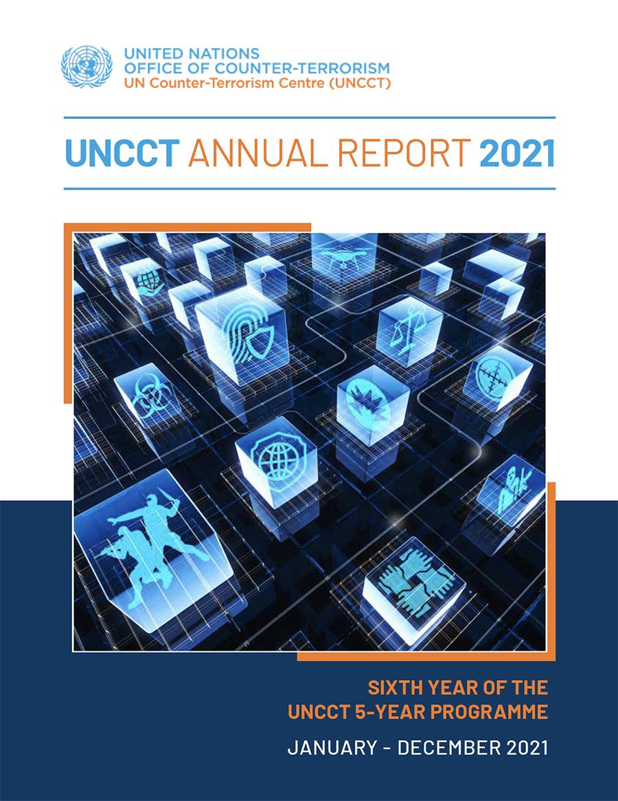 Cover of 2021 UNCCT Annual Report