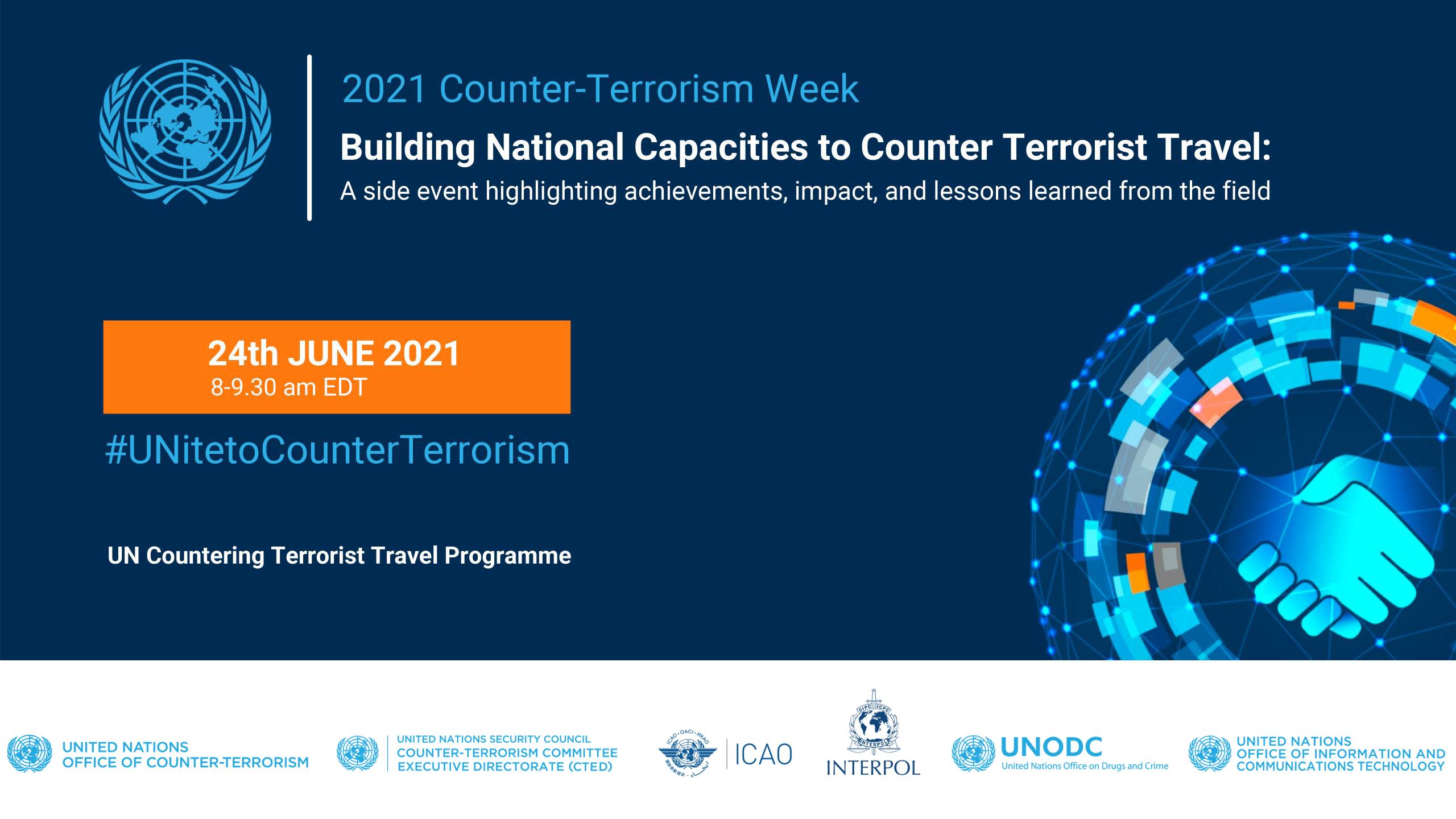 A Side Event on the UN Countering Terrorist Travel Programme  