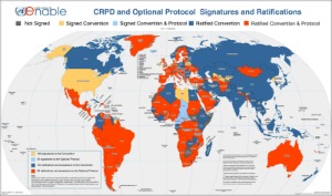 CRPD, total ratifications 170