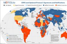 Map of CRPD and Optional Protocol Signatures and Ratification (REV.4. July 2014)