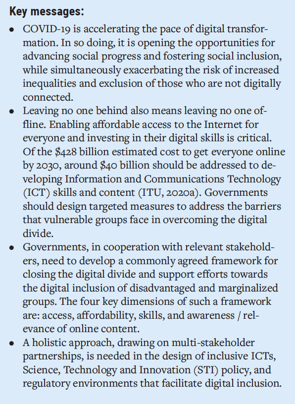 Innovation for Digital Transformation and Policy Analytics - The