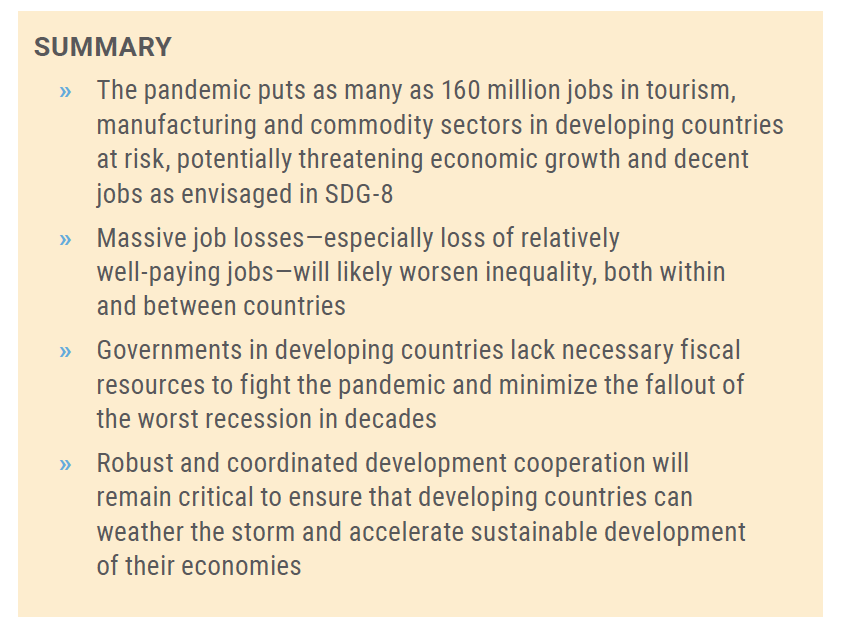 effects of pandemic on global economy essay