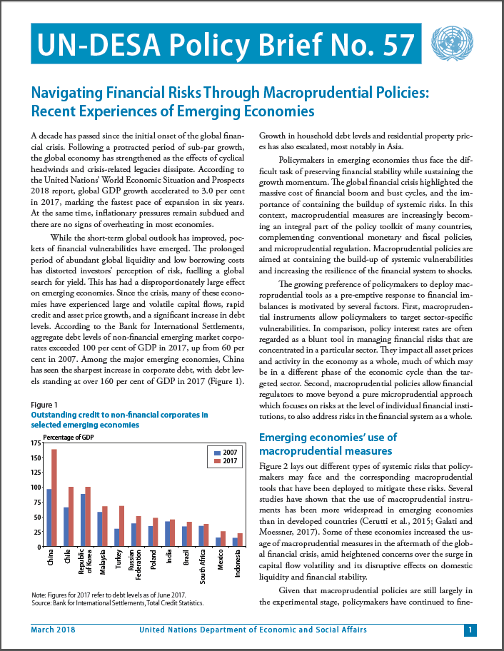 UN/DESA Policy Brief | Economic Analysis & Policy Division