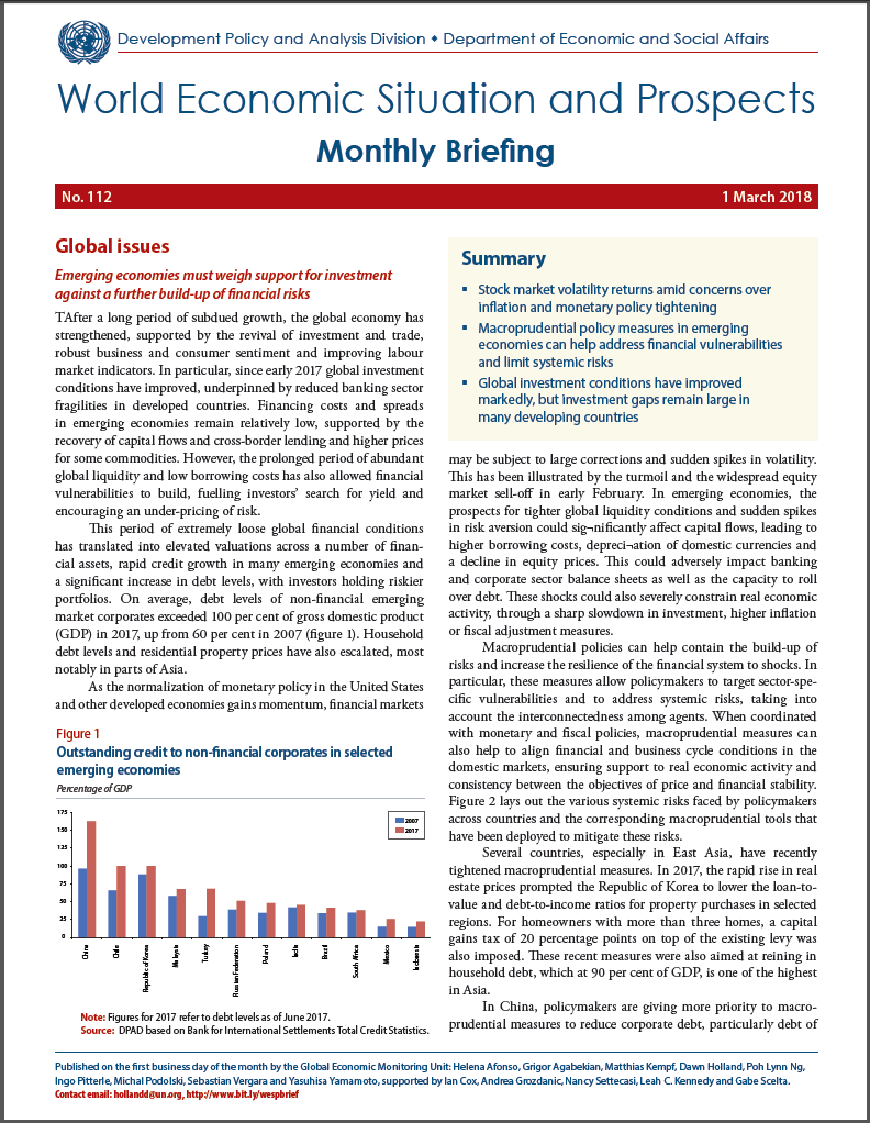 March 2018 Monthly Briefing Cover