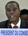 Lazarous Kapambwe, President of ECOSOC