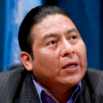 Senior Guatemalan officials held a press conference today on a new era in Mayan culture known as B’aktun, to begin on 21 December 2012, according to the Mayan calendar. The date, which also holds astrological significance, coincides with when the UN will begin making preparations for its 2014 World Conference on Indigenous Peoples. UN Photo/Eskinder Debebe