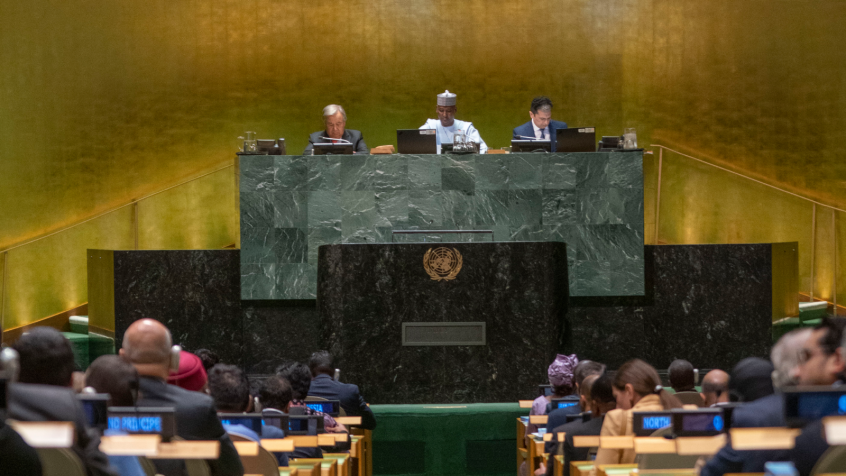 Opening of Seventy-fourth Session of General Assembly