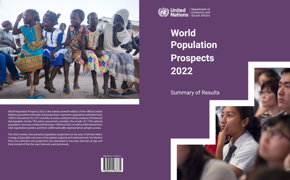 Hiver démographique ou surpopulation ? Les nouvelles projections de l'ONU Wpp2022_13june_covers