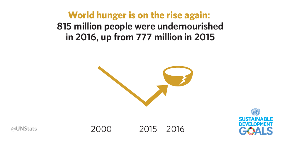 Sustainable Development Goals Report 2018 Goal 2 World Hunger Multimedia Library United Nations Department Of Economic And Social Affairs