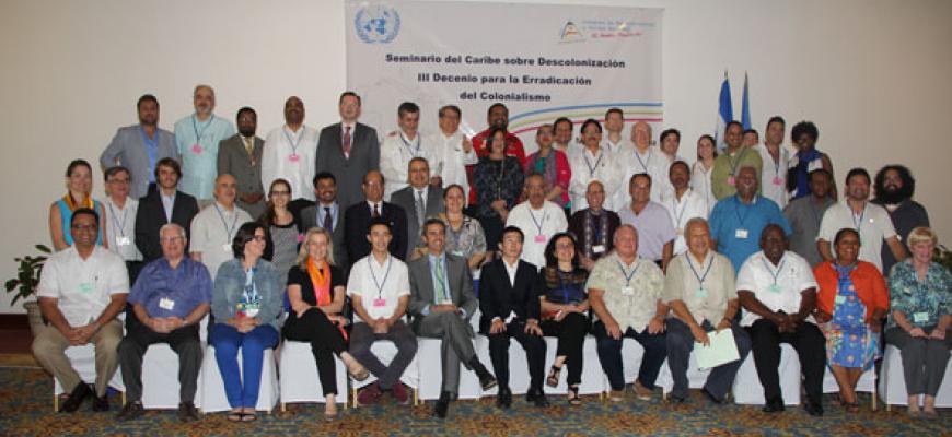 Photo de groupe prise au séminaire de 2015 