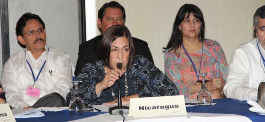 La Embajadora de Nicaragua, María Rubiales 