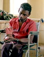 Shoemaking at Soba Rehabilitation Institute for the Disabled in Khartoum