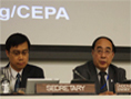 DESA's Under-Secretary-General Mr. Wu Hongbo at CEPA (Photo: DESA/Nathan Henninger)