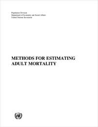 Cover of Methods for Estimating Adult Mortality Report Cover of Methods for Estimating Adult Mortality Report