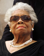 Maya Angelou, militante afroaméricaine pour les droits civiques