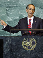 H.E. Mr. lvaro Colom Caballeros, President of the Republic of Guatemala