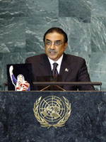 Asif Ali Zardari, President of Pakistan