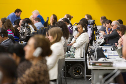 Participants in the Sixth session of the Conference of States Parties to the Convention on the Rights of Persons with Disabilities (17-19 July 2013, United Nations, New York). UN Photo/Mark Garten