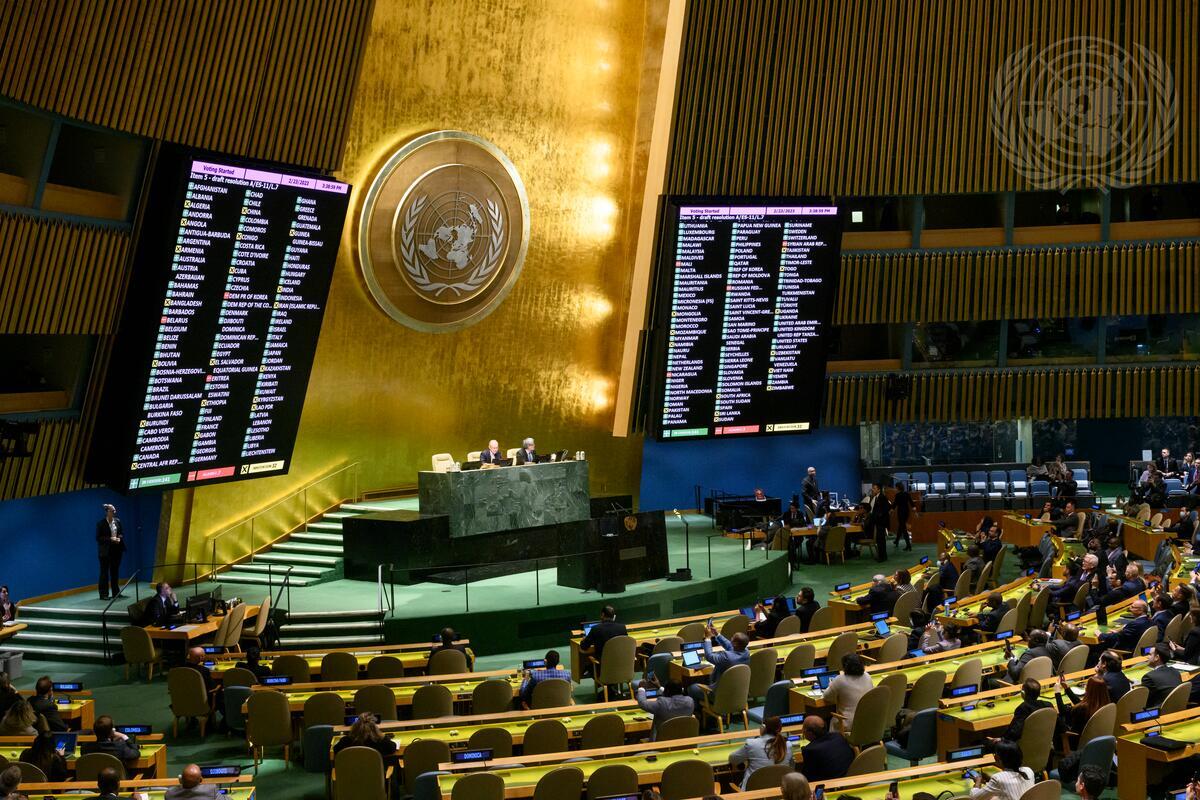 large view of the General Assembly Hall