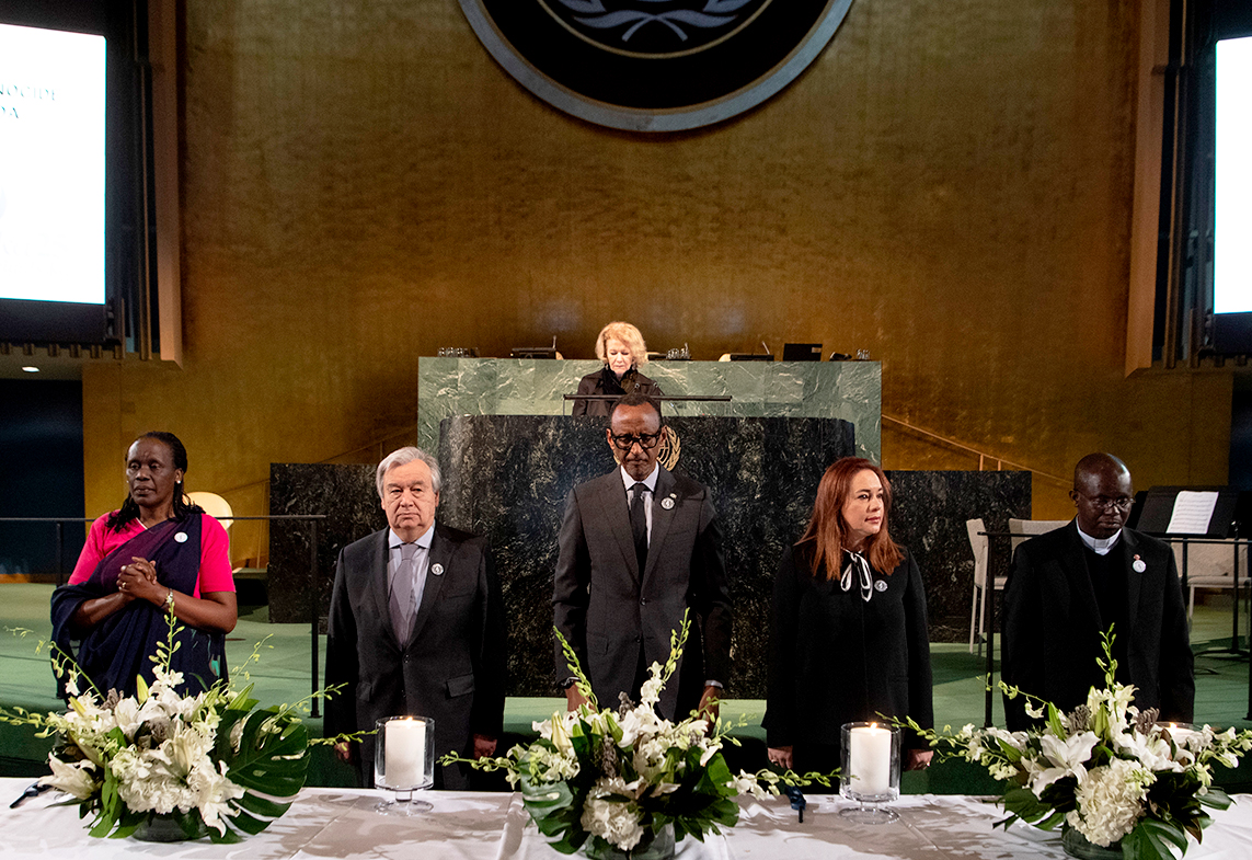 Candle Lighting Ceremony for the memorial at the General Assembly Hall