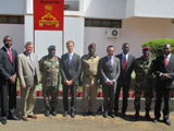 Meeting with the Malawi Defence Force Commander, General I.E.J Maulana, during the visit of the 1540 Committee to Malawi, at the invitation of its Government, 8 August 2014.