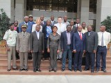 Group picture on the occasion of the 18-21 June 2012 visit to the Republic of the Congo, at the invitation of the Government, to discuss the implementation of resolution 1540 (2004).