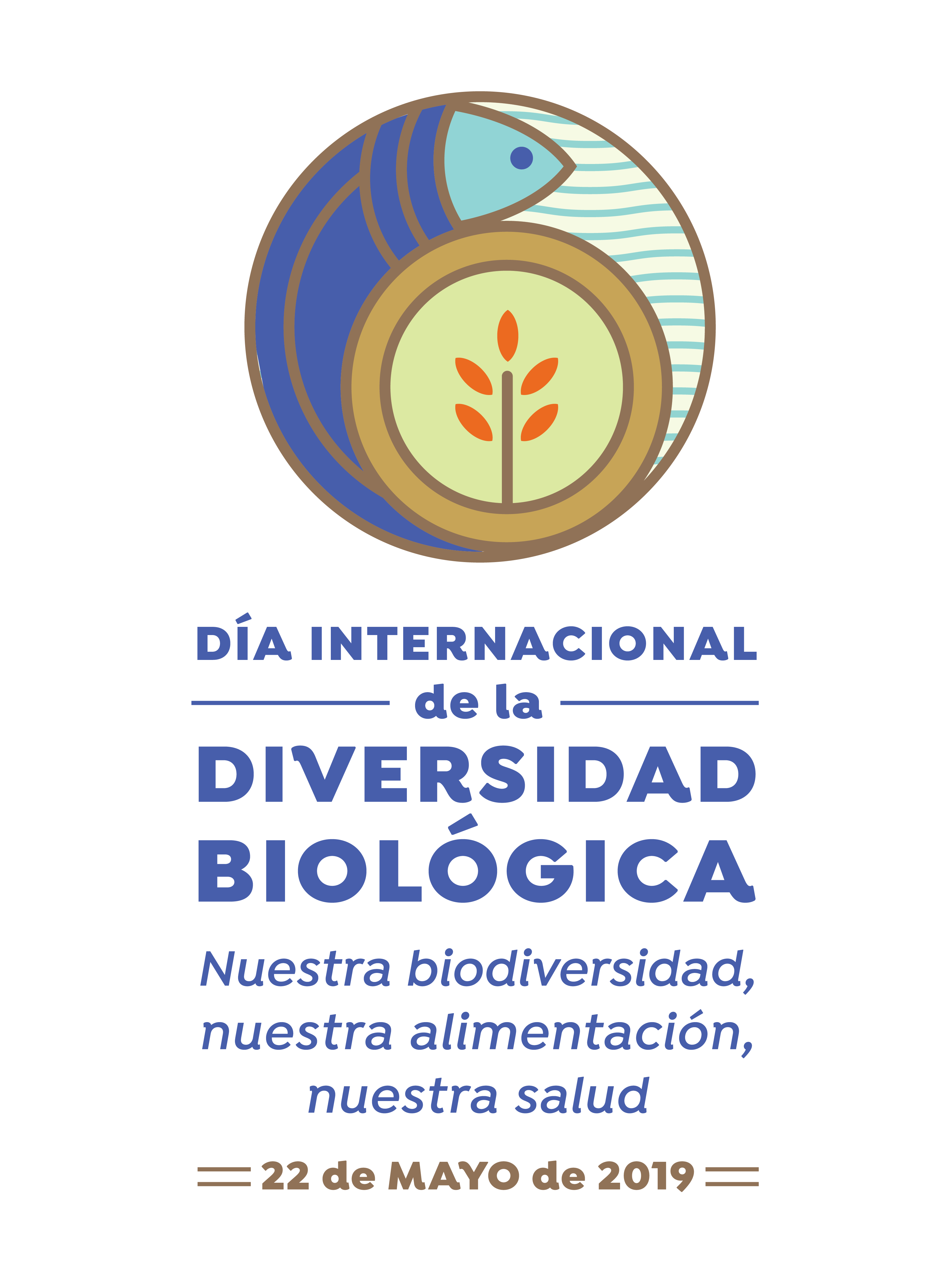 Logo del Día del Biodiversidad