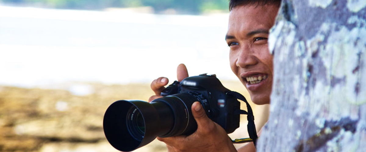 Fotógrafo participante en el programa del Fondo Internacional para la Diversidad Cultural.
