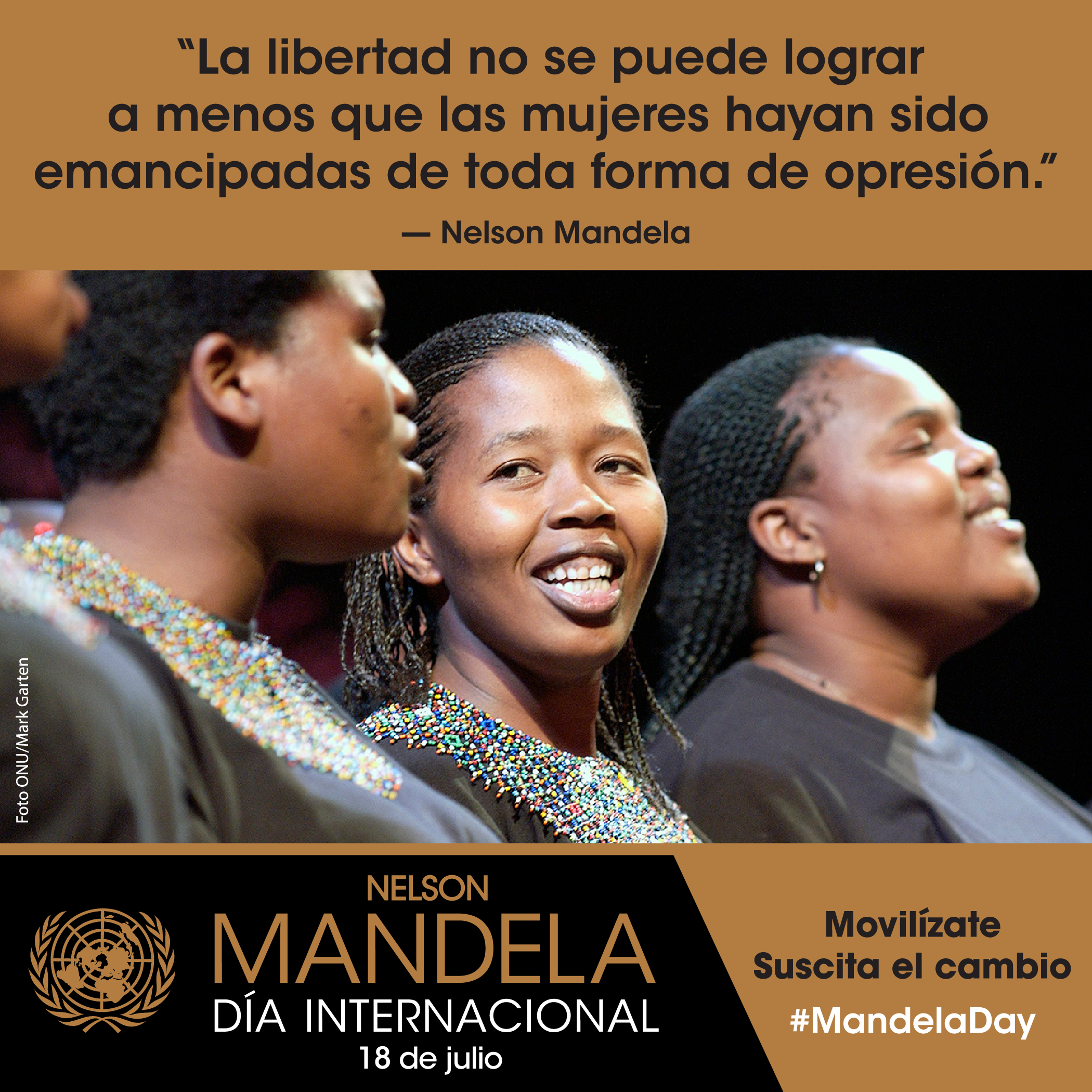  Día Internacional de Nelson Mandela, 18 de julio  Nelson_Mandela_Day_2019_women-SP