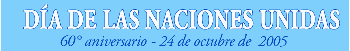 Enlace a la foto de la Sede de las Naciones Unidas en Nueva York, iluminada con las palabras UN60