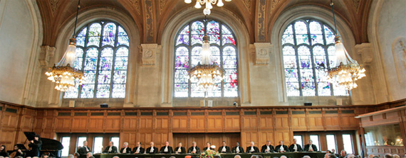 Sala de la Corte Internacional de Justicia