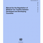 cover Manual Negotiation Bilateral Tax Treaties - SER.E.37