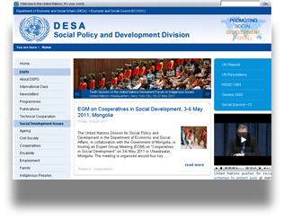 United Nations Department of Economic and Social Affairs - Social Policy and Development Division