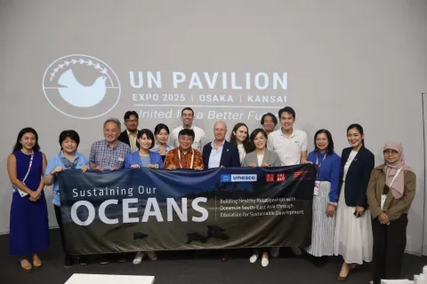 UNESCO event group photo