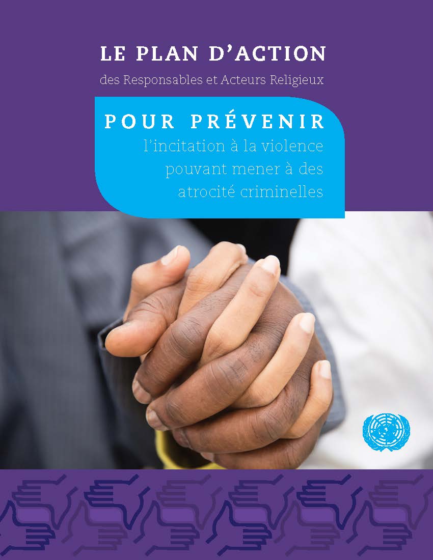 Couverture de la publication Plan d'action en vue de prévenir l’incitation à la violence