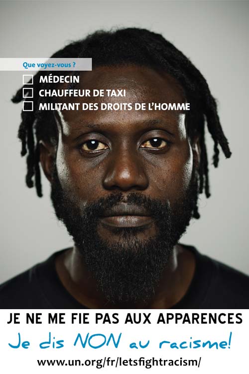 Je dis NON au racisme!